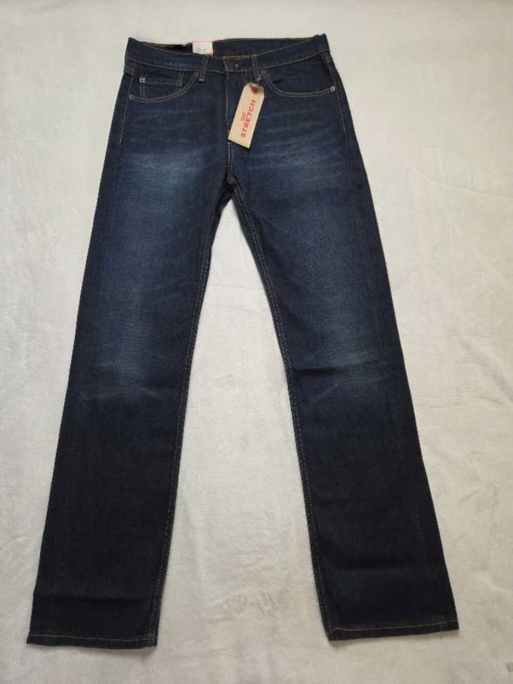 New 32x34 Levi's 505 Regular fit  jeans in Petrel stretch denim 2